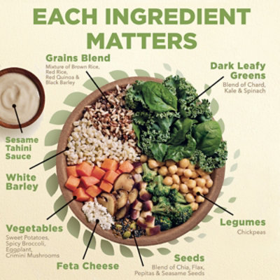 Healthy Choice Power Bowls Vegetarian Buddha Bowl Frozen Meal -  9.65 Oz - Image 2
