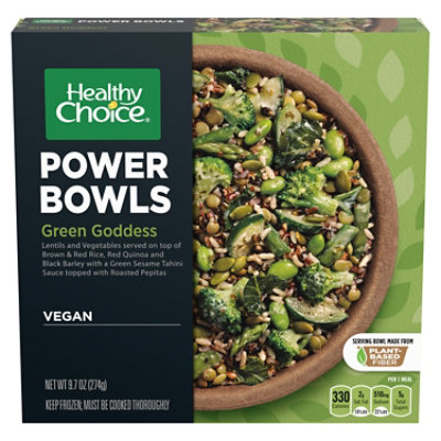healthy choice green goddess dressing Power Bowls Vegan Frozen Meal - 9.65 Oz original green goddess dressing recipe