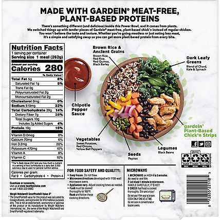 Healthy Choice Power Bowls Chipotle Chicken Frozen Meal - 9.25 Oz - Image 5