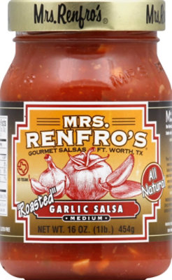 Mrs Renfros Salsa Roasted - 16 Oz - Image 2