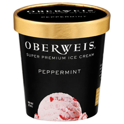 Oberweis Peppermint Premium Ice Cream - 16 Oz - Image 3