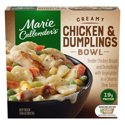 Marie Callender's Creamy Chicken & Dumplings Bowl Frozen Meal - 12 Oz