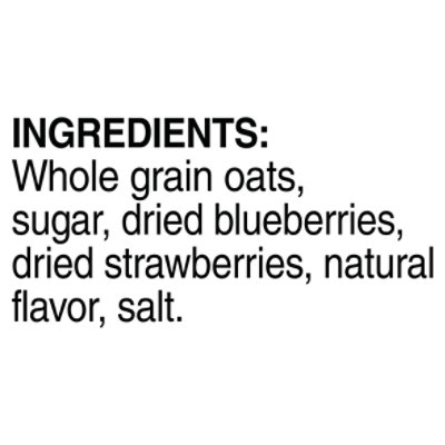 Quaker Instant Oatmeal Blueberry Strwbry - 8.2 Oz - Image 4