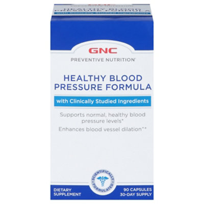 GNC Preventive Nutrition Healthy Blood Pressure - 90 Count - Image 2