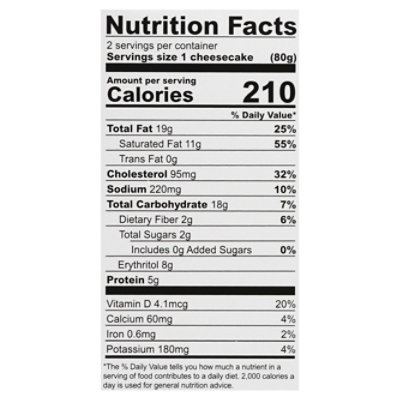 Enlightened Cheesecake Seasonal - 5.6 Oz - Image 4