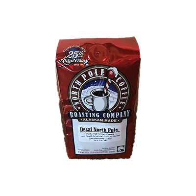 North Pole Decaf Roast Whole Bean Coffee - 12 Oz - Image 1