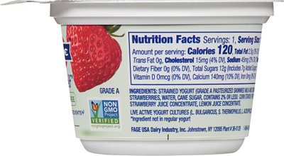 Fage Bestself Strawberry Yogurt - 5.3 Oz - Image 6