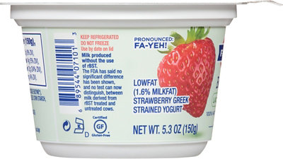 Fage Bestself Strawberry Yogurt - 5.3 Oz - Image 2