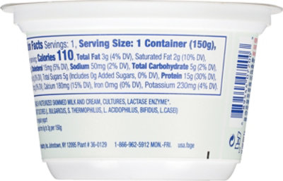 Fage Bestself Plain Yogurt - 5.3 Oz - Image 5