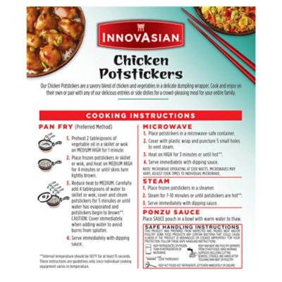 InnovAsian Chicken Potsticker with Ponzu Sauce - 8.7 Oz - Image 7