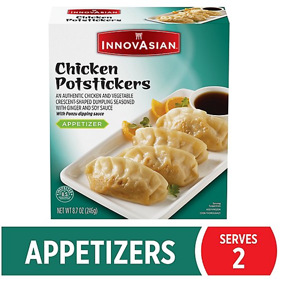 InnovAsian Chicken Potsticker with Ponzu Sauce - 8.7 Oz
