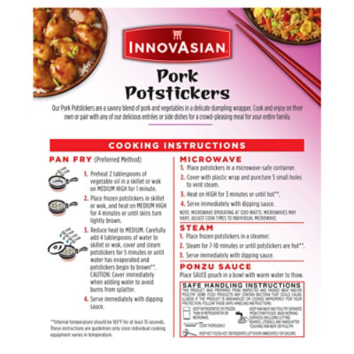 InnovAsian Pork Potsticker with Ponzu Sauce - 8.7 Oz - Image 6