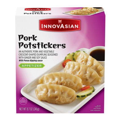 InnovAsian Cuisine Pork Potsticker with Ponzu Sauce - 8.7 Oz