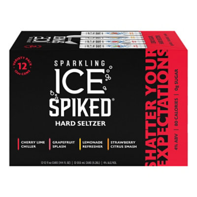 Sparkling Ice Spiked Variety Pack - 12-12 Fl. Oz. - Image 1