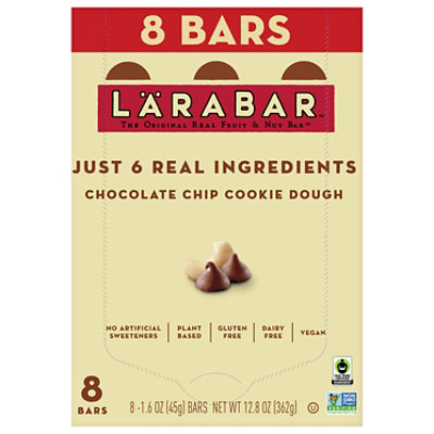 Larabar Chocolate Chip Cookie Dough Bar - 8-1.6 Oz - Image 3