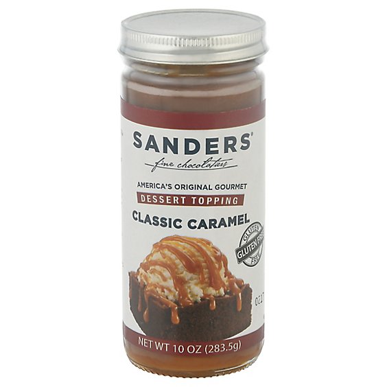 Sanders Topping Classic Caramel - 10 Oz