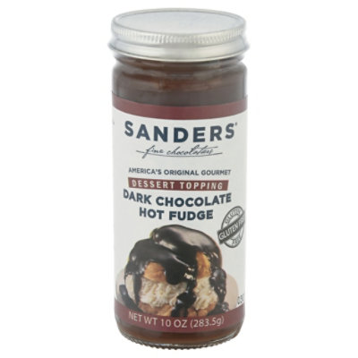 Sanders Topping Dark Choc Hot Fudge 10 Oz Safeway