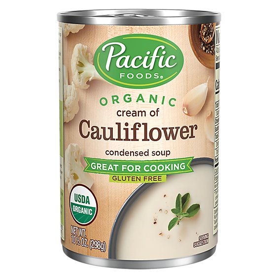 Pacific Foods Soup Vegetable Crm Caulif - 10.5 Oz