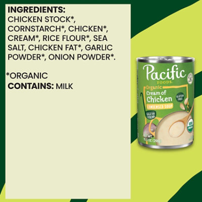 Pacific Foods Organic Cream of Chicken Soup - 10.5 Oz - Image 5