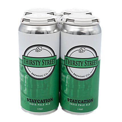 Thirsty Street Staycation Ipa  Cans - 4-16 Fl. Oz. - Image 1