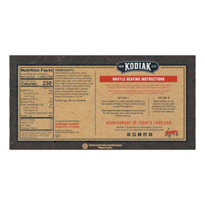 Kodiak Thick & Fluffy Chocolate Chip Waffles Box - 14.82 Oz - Image 6