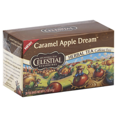 Celestial Seasonings Caramel Apple Dream Herbal Tea Each Safeway
