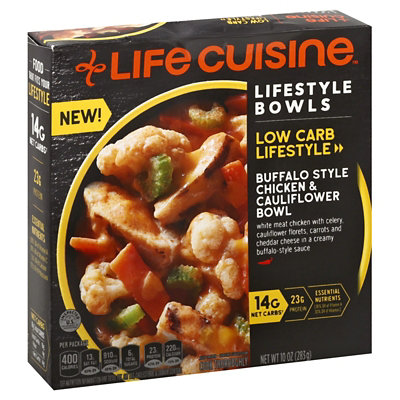 Life Cuisine Buffalo Style Chicken & Cauliflower Bowl Frozen Meal - 10 Oz - Image 4