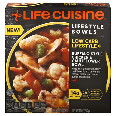 Life Cuisine Buffalo Style Chicken & Cauliflower Bowl Frozen Meal - 10 Oz - Image 5