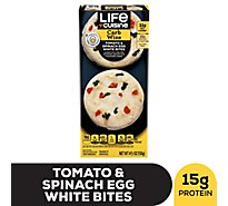 Life Cuisine Tomato & Spinach Egg White Egg Bites 4.5 Oz