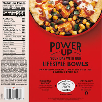 Life Cuisine Protein Lovers Chicken Enchilada Bowl Frozen Entree Box - 10 Oz - Image 6