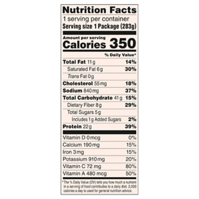Life Cuisine Protein Lovers Chicken Enchilada Bowl Frozen Entree Box - 10 Oz - Image 4