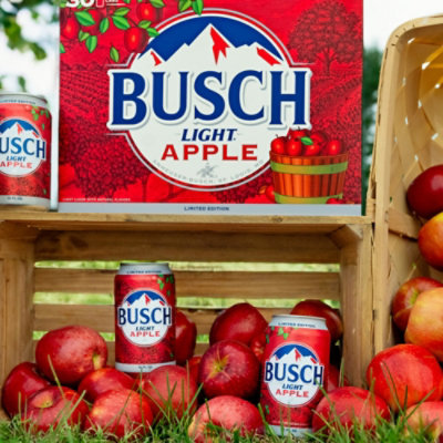 Busch Light Apple Beer Cans - 12-12 Fl. Oz. - Image 5