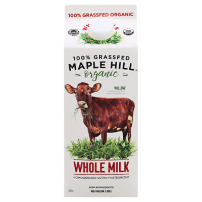 Maple Hill Whole Milk Grassfed Organic - 64 Oz - Image 3