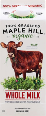 Maple Hill Whole Milk Grassfed Organic - 64 Oz - Image 2