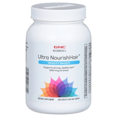 GNC Womens Ultra Nourish Hair - 120 Count - Image 3