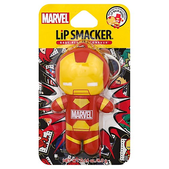 Lip Smacker Lip Balm Superhero Ironman - 0.14 Oz