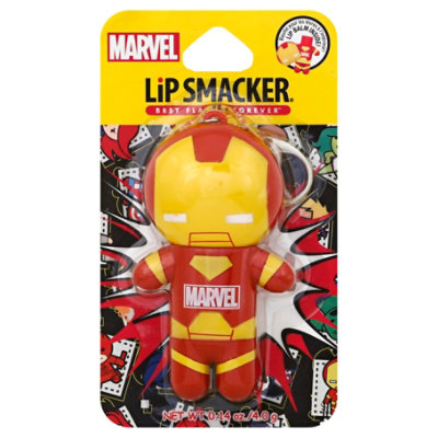 Lip Smacker Lip Balm Superhero Ironman - 0.14 Oz