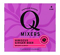Q Tonic Beer Hibiscus Ginger - 4-7.5Fl. Oz.