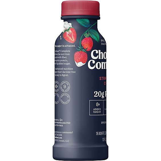 Chobani Complete Strawberry Cream Drink - 10 Fl. Oz.