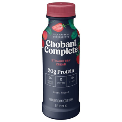 Chobani Complete Advanced Nutrition Protein Strawberry Cream Drink - 10 Fl. Oz.