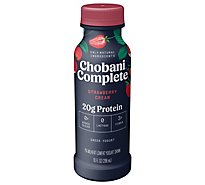 Chobani Complete Strawberry Cream Drink - 10 Fl. Oz.