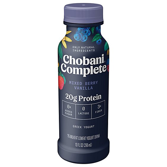 Chobani Complete Advanced Nutrition Protein Mixed Berry Drink - 10 Fl. Oz.