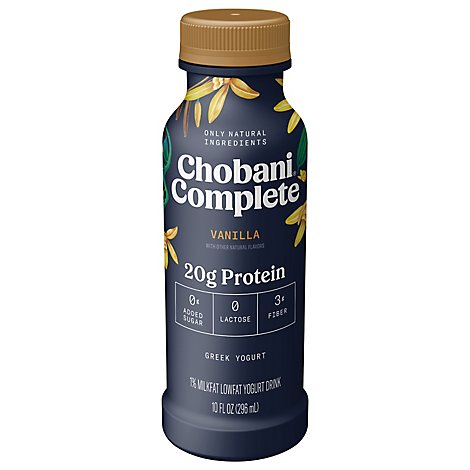 Chobani Complete Vanilla Drink - 10 Fl. Oz.