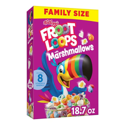 Froot Loops Breakfast Cereal with Marshmallows Original with Marshmallows - 18.7 Oz