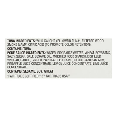 Natural Blue Ahi Tuna Poke Kit - 9 Oz - Image 5