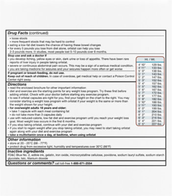 Alli Diet Weight Loss Starter Pack - 60 Count - Image 4