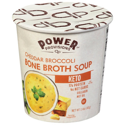 Power Provisions Bone Brth Chdr Broc - 1.4 Oz