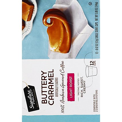 Signature SELECT Coffee Pod Buttery Caramel - 12 Count - Image 5