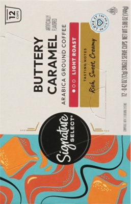 Signature SELECT Coffee Pod Buttery Caramel - 12 Count - Image 4