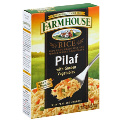Farmhouse Garden Vegetable Rice Pilaf - 6 Oz